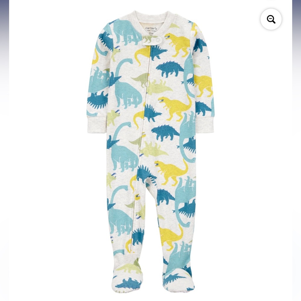 3T NWT Carter's Dinosaur Toddler Pajama